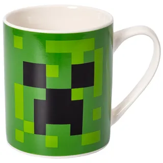 Minecraft Creeper Tasse 325ml - Mikrowellen- & Spülmaschinenfest - Sammlerstück