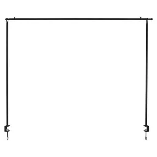 Deko-Tischgestell/ Tischstange Lafiora L 218-114 cm H 110 cm - Schwarz
