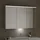 120 cm weiß glanz LED-Waschtischbeleuchtung