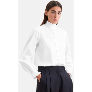 Seidensticker Rüschenbluse Weiß 4XL