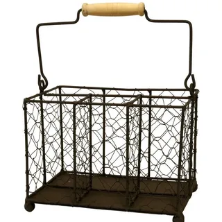 Esschert Design Besteckkasten in Grau | Gr.: onesize