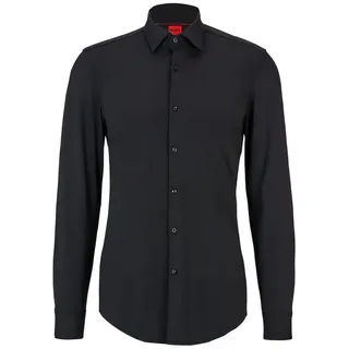 BOSS ORANGE Langarmhemd schwarz 43