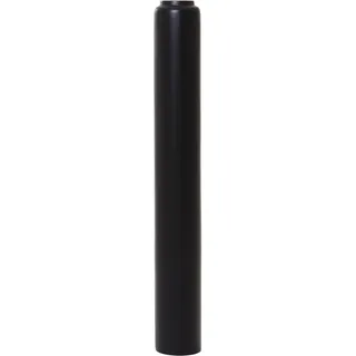 VIVANNO Bodenvase Fiberglas Schwarz Matt - Große Standvase DIRETO 100 | Schmale Vase für Pampasgras & Trockenblumen, 100 cm hoch, Rundes Design aus leichtem Fiberglas für das Wohnzimmer