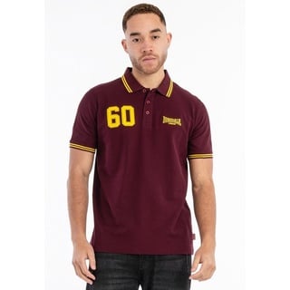 Lonsdale Poloshirt Hellister rot M