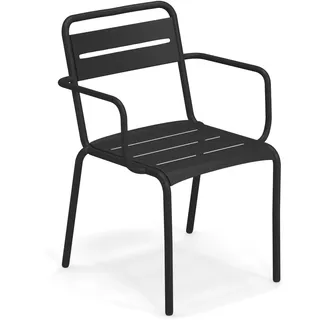 Emu Star Stapelsessel 58 x 61 x 81 cm schwarz 2er Set