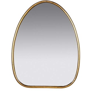 SantiagoPons Ovaler Spiegel, Gold