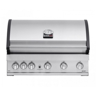GrandHall Einbau-Gasgrill Elite G5 Built-In Edelstahl 5 Brenner, 1 Infrarot-Heckbrenner K05000325A