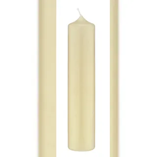 Kopschitz Kerzen Altarkerzen Champagner 300 x Ø 70 mm, 12 Stück