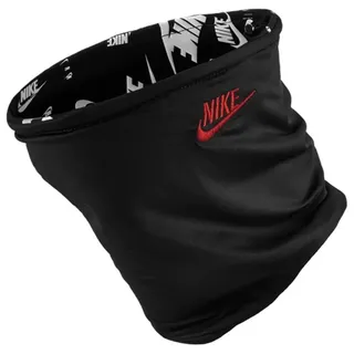 NIKE Club Fleece Reversible Neckwarmer 068 - black/white/lt crimson