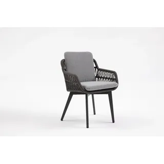 CASANOVA casa NOVA Gartenstuhl ANDRIA 63 x 78 x 61 cm grau