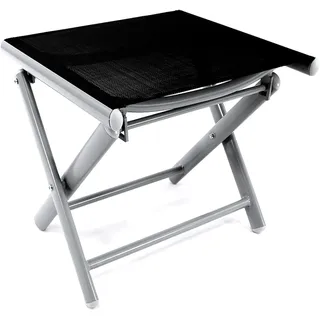 Mojawo Klapphocker Silbergrau/Schwarz