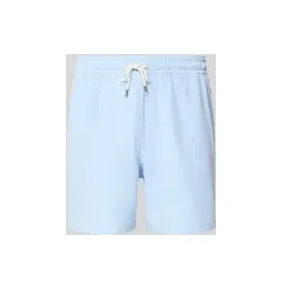 Badehose mit elastischem Bund, Hellblau, XXL
