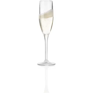 ERNESTO® Gläserset 6er aus Kunststoff (Champagnergläser, Transparent)