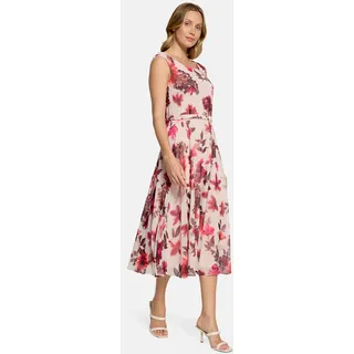 Vera Mont Cocktailkleid mit Print Rot/Weiß 40
