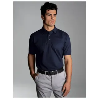 Trigema Poloshirt TRIGEMA Business-Poloshirt (1-tlg) blau XXXL