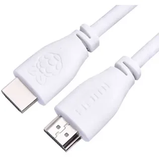 Raspberry HDMI-Kabel 1x HDMI-Stecker 1x HDMI-Stecker 200 m Weiß