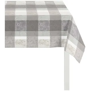 Apelt Tischdecke Basic 3042 130x130 cm | grau - grau