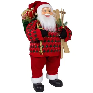 Christmas Paradise Weihnachtsmann Martin, 4 Größen (30-80cm) (Deko Figur, 1 St), rot 80 cm