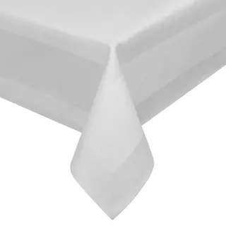 TEXPOT Tischdecke Damast 100 x 100 cm Beige