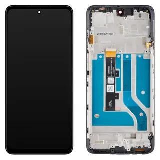 Motorola Display Unit für Edge 20 Lite, Schwarz, Grade A (Display, Motorola Edge 20 Lite), Mobilgerät Ersatzteile, Schwarz