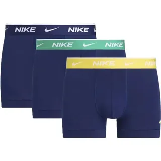Nike Boxer Shorts Trunk Herren 3er Pack - blau/grün/gelb - M