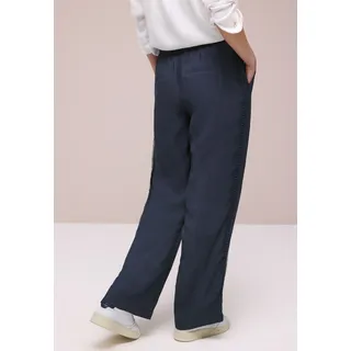 STREET ONE Style Emee Wide Leg Hose shadowed navy 36 32