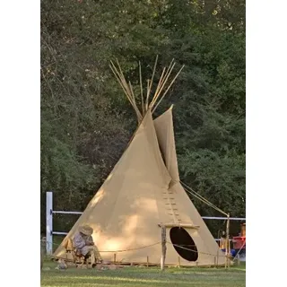 Ø 3m Tipi Indianerzelt Wigwam Indianer Zelt Sioux Style