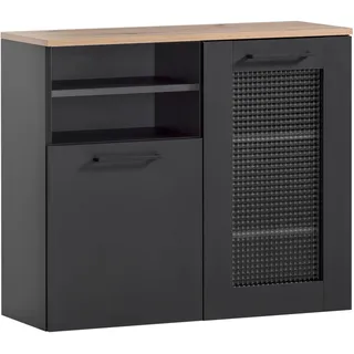 Schildmeyer Unterschrank Malte 80,4 x 70 x 32 cm Schwarz