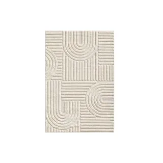 Ayyildiz Hochflorteppich 160 x 230 cm Creme