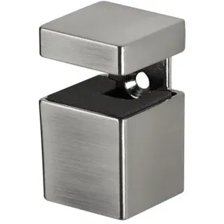 Dolle Wohnregale Regalclip-Set Wandregal 0,5-2 cm Silber