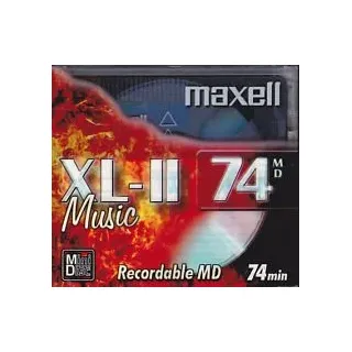 Maxell XL-II 74 min Minidisc