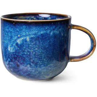 HKliving - Chef Ceramics Becher, 320 ml, rustic blue