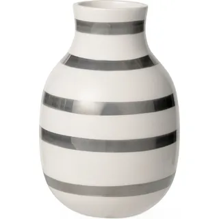 Omaggio Vase 12,5 cm silberfarben