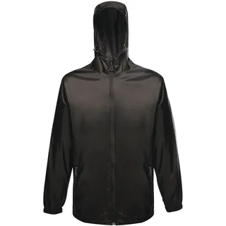 Regatta Pro Pack Away Regenjacke Herren Schwarz M