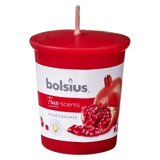 Bolsius True Scents Votivkerze 4,5 cm rot