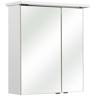 Pelipal Spiegelschrank GERD, Weiß Hochglanz - B 60 cm - mit LED-Beleuchtung