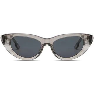 KOMONO Kelly Specter Unisex Cat-Eye Acetat-Sonnenbrille für Damen und Herren mit UV-Schutz und Polarisierten Gläsern