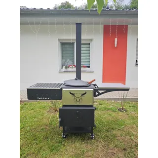 Kombi Mangal-Utschak 5mm Ofen Holzofen  Kesselofen Kazanofen, Grill Mangal