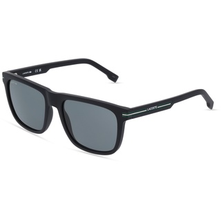Lacoste L959S Herren-Sonnenbrille Vollrand Eckig Kunststoff-Gestell, schwarz