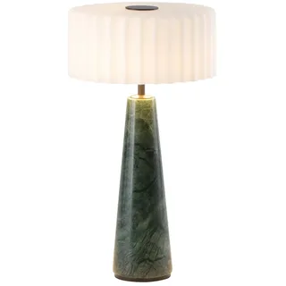 Ubiqua BLOK Marmor-Tischlampe H30CM Marmor Grün