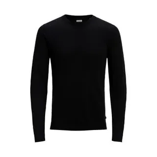 JACK & JONES Strickpullover Schwarz M