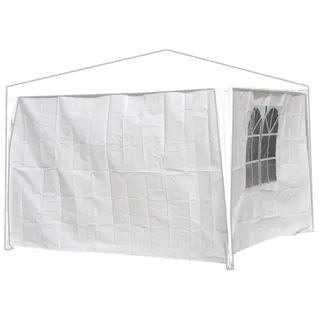 Lex Seitenwände für Pavillon 3x2 m 2 Stück Weiß