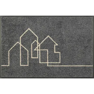 Wash+Dry Linestreet 50 x 75 cm Grau