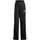 3-Streifen Open-Hem French Terry schwarz L