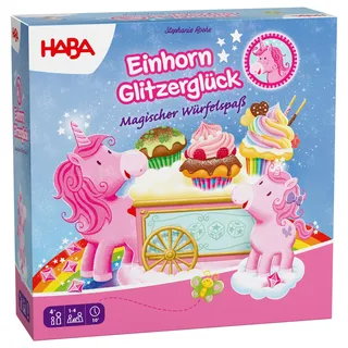 HABA Einhorn Glitzerglück Magischer Würfelspaß