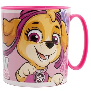 Golddunes Kids 2023 Character Licence Mug 350 ML Drinking Re-Usable Plastic Cup Microwave Safe (Paw Patrol Girl Skye)