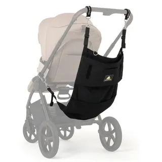 MaKaMa Kids Hängematte für Kinderwagen - eine Alternative zum Buggy Board mit Sitz - universal zubehör für fast jeden Kinderwagen - Viel Platz für Stufen beim Gehen - Kinderwagenbrett Alternative