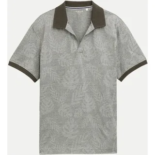 Tom Tailor Jacquard Poloshirt grün L