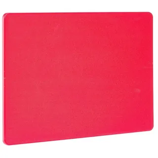 HENDI Schneidbrett GN 1/1 1-tlg. 530 x 325 x 10 mm Kunststoff Rot