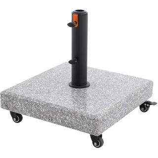 Doppler Schirmständer Granit ca. 50 kg Grau